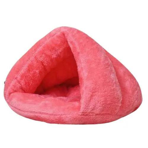 Pink Pet Bed Super Soft Dog Washable plush Dog Kennel Deep Sleep cat litter mat House Sofa suits For Dog Chihuahua cats home Basket TRENDYPET'S ZONE