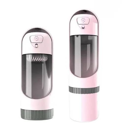 Pink Portable Pet Dog Water Bottle Drinking Bowls For Small Large Dogs - Trendypet's Zone