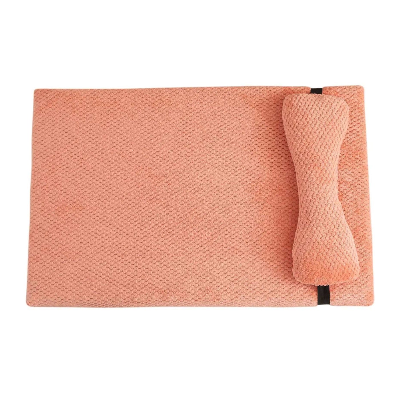 Pink Warm Calming Dog Puppy Bed Mat Pillow Fluffy Plush with Removable Washable Cover for X-Large, Large, Medium, Small Dogs - Trendypet's Zone