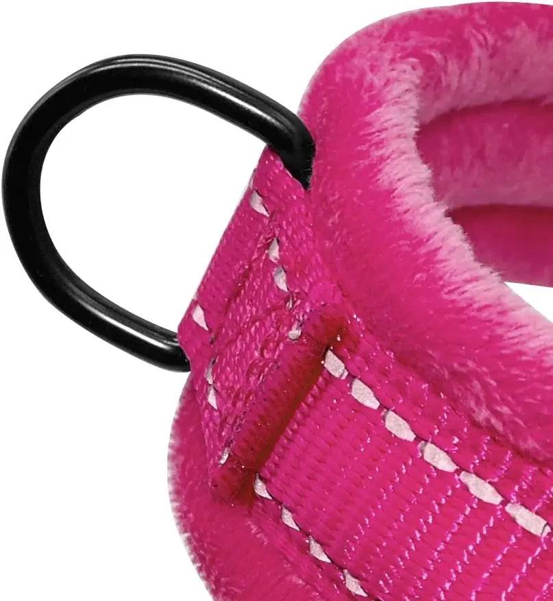 Pink Warm Harness Vest Winter Soft Padded Pet Training Adjustable For Small Large Dog Puppy TRENDYPET'S ZONE