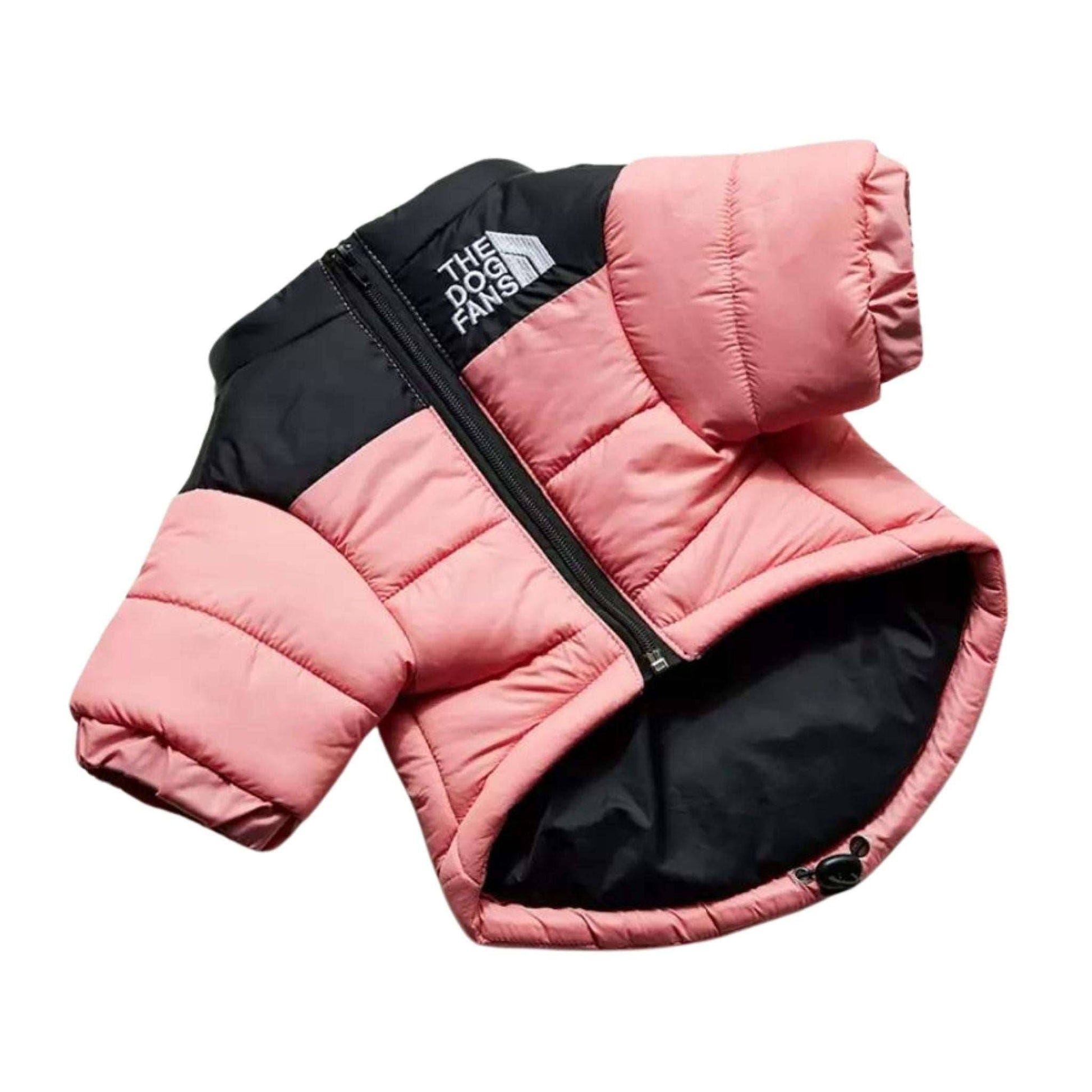 Pink Warm Stylish Dog Windproof Snow Cold Weather Coats Jackets for Puppies Small Medium Large Dogs TRENDYPET'S ZONE