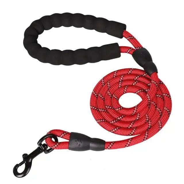 Red 150/200/300cm Strong Pet Reflective Leash For Big Small Medium Large Dog Drag Pull Tow TRENDYPET'S ZONE