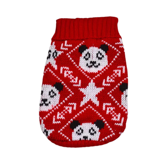 Red Panda Warm Knitted Pet Dogs Cats Sweater Winter Clothes TRENDYPET'S ZONE