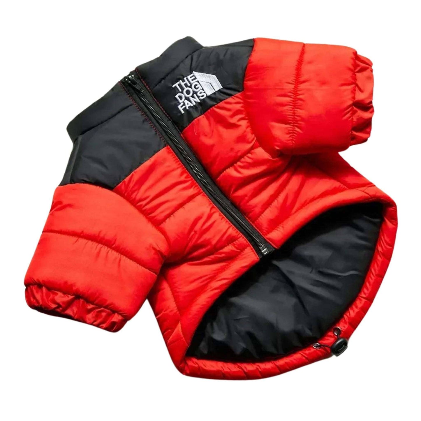 Red Warm Stylish Dog Windproof Snow Cold Weather Coats Jackets for Puppies Small Medium Large Dogs TRENDYPET'S ZONE