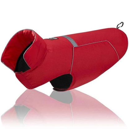 Red Waterproof Dog Coat Warm Winter Puppy Jacket Vest Pet Clothes Apparel TRENDYPET'S ZONE