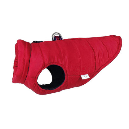 Red Windproof Pet Dog Coat Jacket Winter Warm Padded Vest TRENDYPET'S ZONE