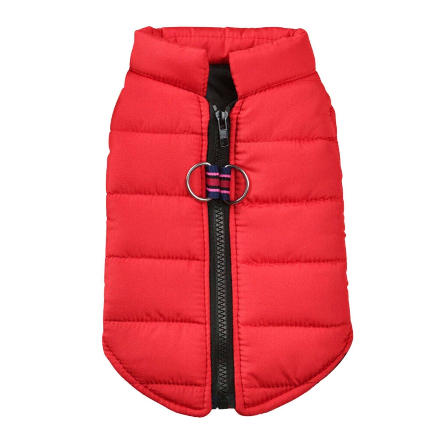 Red Windproof Pet Dog Coat Jacket Winter Warm Padded Vest TRENDYPET'S ZONE