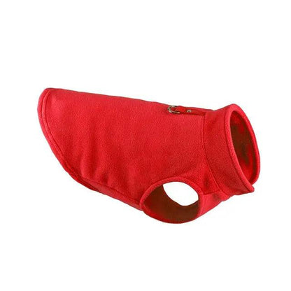 Red Winter Fleece Pet Dog Clothes Puppy Costumes Jacket Vest TRENDYPET'S ZONE