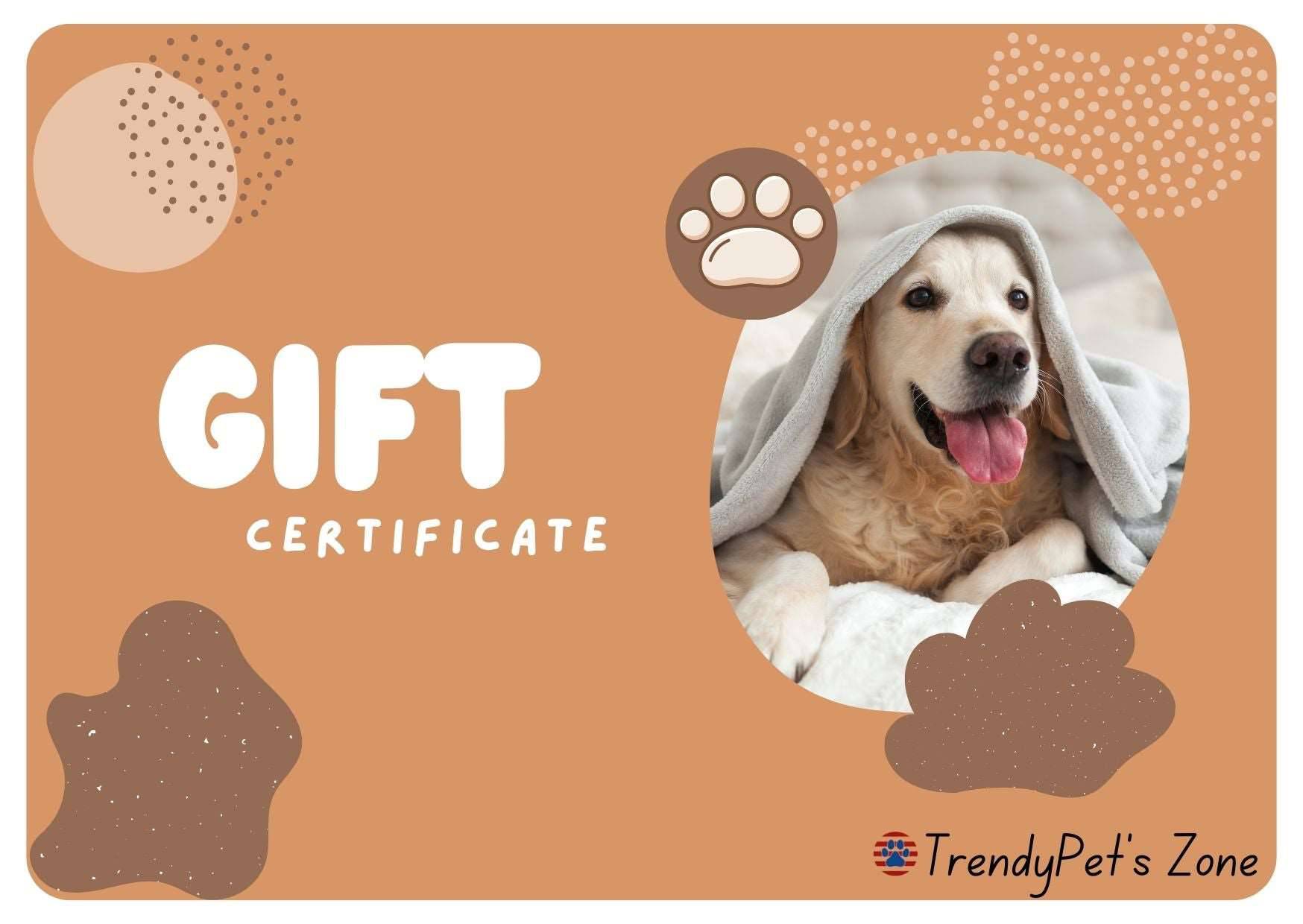 TRENDYPET'S ZONE Gift Card - Trendypet's Zone