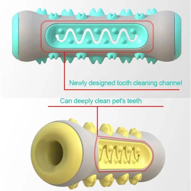 Yellow Dog Teeth Grinding Stick Gnawing Teeth Clean Bone Dog Tooth Brush Chewing Gum Pet Toy Dog Bite Resistant Molar Training Grinding TRENDYPET'S ZONE